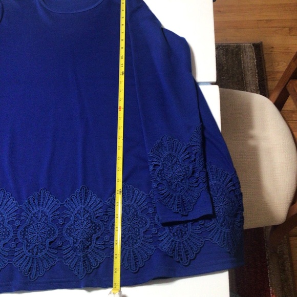 Zulily Large Sapphire Blue Tunic - Picture 3 of 9